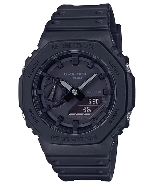 Casio GA-2100 «Casioak»: обзор, расцветки, характеристики